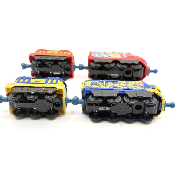 Chuggington 2013 Diecast Trains Lot of 4 Parrot Wilson & Brewster With Tenders - Picture 5 of 5